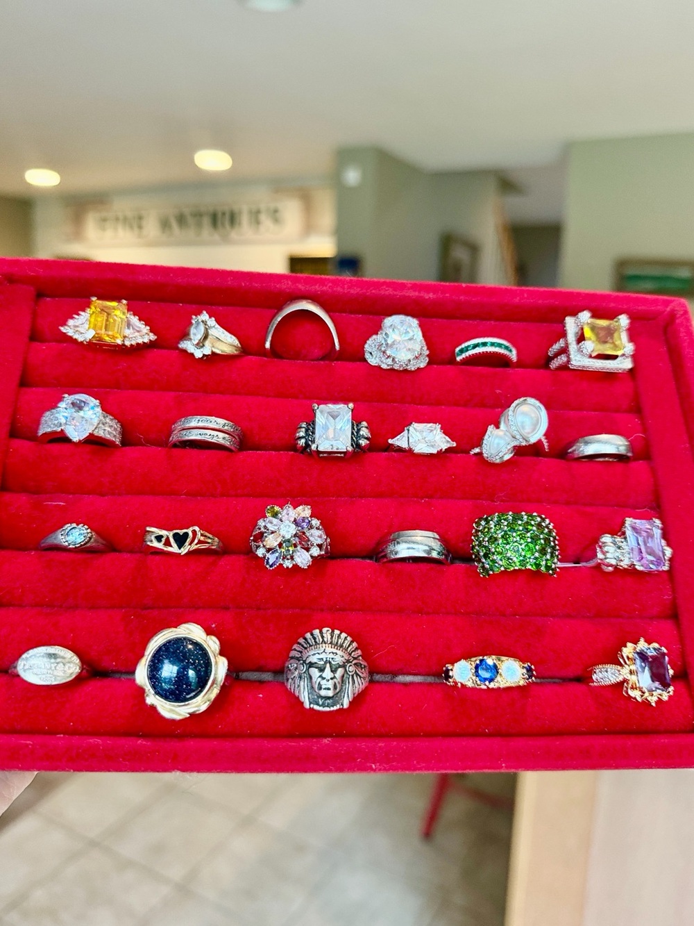 Sterling silver live show